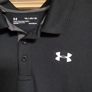 Boys Under Armour golf shirt